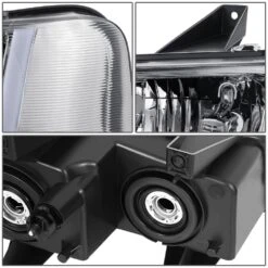 2003-2023 Chevy Express / GMC Savana Switchback F-Shape LED DRL Headlights - Chrome Housing Clear Lens Clear Side Markers 14 2003-2023 Chevy Express / GMC Savana Switchback F-Shape LED DRL Headlights - Chrome Housing Clear Lens Clear Side Markers -High-Efficiency Car Light Store 2003 2023 chevy express gmc savana switchback f shape led drl headlights chrome housing clear lens clear side markers 23