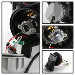 2004-2006 Nissan Maxima Replacement Projector Headlights - Chrome -High-Efficiency Car Light Store 2004 2006 nissan maxima replacement projector headlights chrome 246