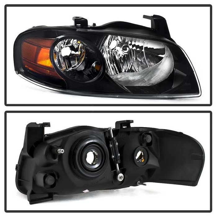 2004-2006 Sentra Factory Style Headlights Headlamps Black 2 2004-2006 Sentra Factory Style Headlights Headlamps Black - Image 2