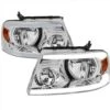 2004-2008 Ford F150 / 2006-2008 Lincoln Mark LT Headlights LED Strip Lamp - Chrome