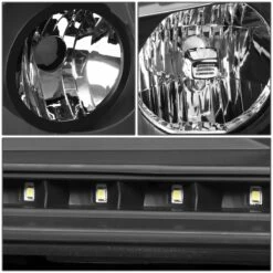 2004-2008 Ford F150 / Lincoln Mark LT LED DRL Headlights - Black Clear 13 2004-2008 Ford F150 / Lincoln Mark LT LED DRL Headlights - Black Clear -High-Efficiency Car Light Store 2004 2008 ford f150 lincoln mark lt led drl headlights black clear 62