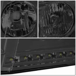 2004-2008 Ford F150 / Lincoln Mark LT LED DRL Headlights - Smoked Clear 13 2004-2008 Ford F150 / Lincoln Mark LT LED DRL Headlights - Smoked Clear -High-Efficiency Car Light Store 2004 2008 ford f150 lincoln mark lt led drl headlights smoked clear 62