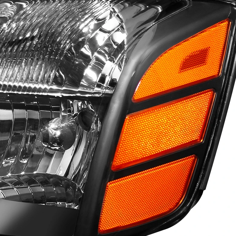04-15 Nissan Titan / 04-07 Armada OE-Style Replacement Headlights - Chrome / Amber 3 04-15 Nissan Titan / 04-07 Armada OE-Style Replacement Headlights - Chrome / Amber - Image 3