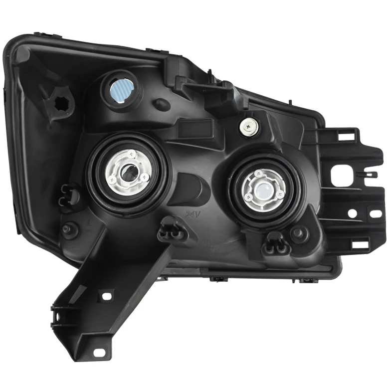 04-15 Nissan Titan / 04-07 Armada OE-Style Replacement Headlights - Chrome / Amber 4 04-15 Nissan Titan / 04-07 Armada OE-Style Replacement Headlights - Chrome / Amber - Image 4