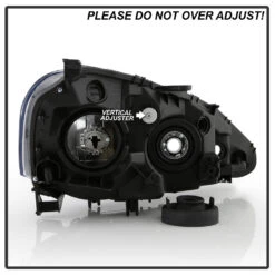 2005-2006 Acura RSX Crystal Replacement Headlights - Black Clear -High-Efficiency Car Light Store 2005 2006 acura rsx crystal replacement headlights black clear 194