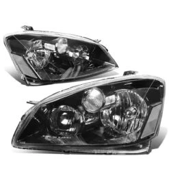 2005-2006 Nissan Altima Factory Style Replacement Headlights - Black / Clear 9 2005-2006 Nissan Altima Factory Style Replacement Headlights - Black / Clear -High-Efficiency Car Light Store 2005 2006 nissan altima factory style replacement headlights black clear 84