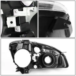 2005-2006 Nissan Altima Factory Style Replacement Headlights - Black / Clear 12 2005-2006 Nissan Altima Factory Style Replacement Headlights - Black / Clear -High-Efficiency Car Light Store 2005 2006 nissan altima factory style replacement headlights black clear 93