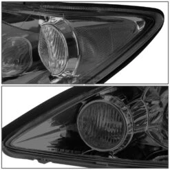 2005-2006 Toyota Camry OE-Style Smoked Housing Headlights - Clear Side Markers -High-Efficiency Car Light Store 2005 2006 toyota camry oe style smoked housing headlights clear side markers 61