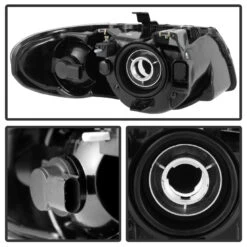 2005-2007 Chrysler Town & Country Replacement Crystal Headlights - Black -High-Efficiency Car Light Store 2005 2007 chrysler town country replacement crystal headlights black 129