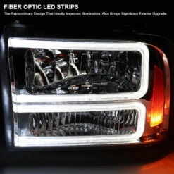 2005-2007 Ford F250/F350/F450 SuperDuty Dual LED Tube Reflector Headlights - Chrome 11 2005-2007 Ford F250/F350/F450 SuperDuty Dual LED Tube Reflector Headlights - Chrome -High-Efficiency Car Light Store 2005 2007 ford f250 f350 f450 superduty dual led tube reflector headlights chrome 159