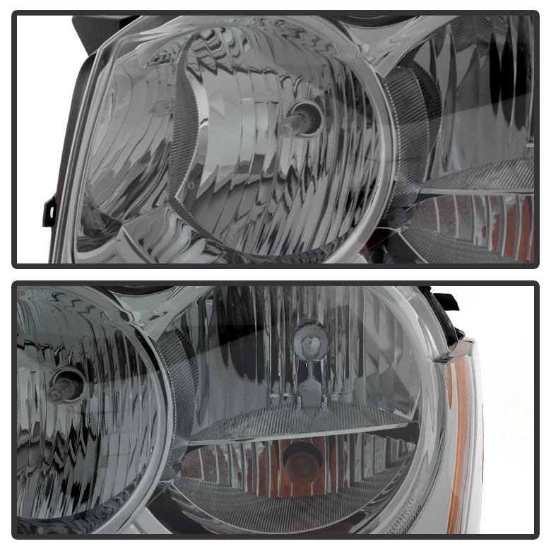 2005-2007 Jeep Grand Cherokee Headlights - Smoked 5 2005-2007 Jeep Grand Cherokee Headlights - Smoked - Image 5