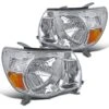 2005-2011 Tacoma Pre/X-Runner 2WD/4WD Crystal Headlights - Chrome
