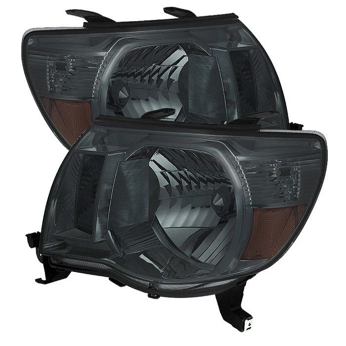 2005-2011 Tacoma Pre/X-Runner 2WD/4WD Crystal Headlights - Smoked 1 2005-2011 Tacoma Pre/X-Runner 2WD/4WD Crystal Headlights - Smoked