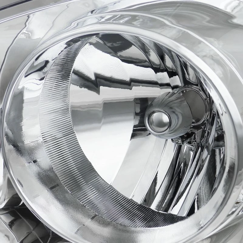 2006-2008 Dodge Ram 1500 250 3500 Pickup Crystal Headlights - Chrome 2 2006-2008 Dodge Ram 1500 250 3500 Pickup Crystal Headlights - Chrome - Image 2