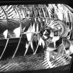 DNA 2006-2009 Toyota Prius Front Bumper HID Xenon Headlight Headlamps - Black Housing Amber Side Marker -High-Efficiency Car Light Store 2006 2009 toyota prius front bumper hid xenon headlight headlamps black housing amber side marker 75