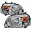 2006-2011 Chevy HHR Replacement Crystal Headlights - Chrome