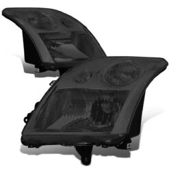 2007-2009 Nissan Sentra Factory Style Replacement Headlights - Smoked Lens / Clear -High-Efficiency Car Light Store 2007 2009 nissan sentra factory style replacement headlights smoked lens clear 71