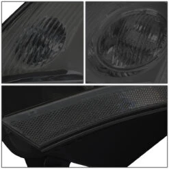 2007-2009 Nissan Sentra Factory Style Replacement Headlights - Smoked Lens / Clear -High-Efficiency Car Light Store 2007 2009 nissan sentra factory style replacement headlights smoked lens clear 77