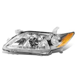 2007-2009 Toyota Camry Chrome Amber Signal Driver Side Projector Headlight