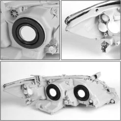 2007-2009 Toyota Camry OE-Style Smoked Housing Projector Headlights - Amber Side Markers -High-Efficiency Car Light Store 2007 2009 toyota camry oe style smoked housing projector headlights amber side markers 54