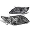 2007-2009 Toyota Camry OE-Style Smoked Housing Projector Headlights - Clear Side Markers