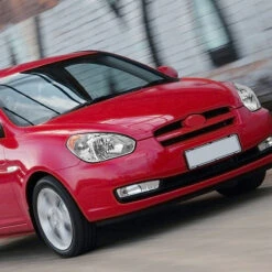 2007-2011 Hyundai Accent Left Side Chrome/Amber Corner Headlight 10 2007-2011 Hyundai Accent Left Side Chrome/Amber Corner Headlight -High-Efficiency Car Light Store 2007 2011 hyundai accent left side chrome amber corner headlight 66