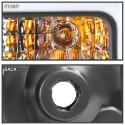 2008-2010 Ford F250/F350 SuperDuty Reflector Headlights W/ LED Tube & Sequential Turn Signals - Black Housing -High-Efficiency Car Light Store 2008 2010 ford f250 f350 superduty reflector headlights w led tube sequential turn signals black housing 25