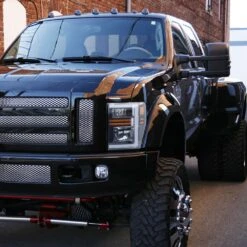 2008-2010 Ford F250/F350 SuperDuty Reflector Headlights W/ LED Tube & Sequential Turn Signals - Black Housing -High-Efficiency Car Light Store 2008 2010 ford f250 f350 superduty reflector headlights w led tube sequential turn signals black housing 31