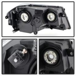 2008-2014 Dodge Avenger Replacement Crystal Headlights - Smoked -High-Efficiency Car Light Store 2008 2014 dodge avenger replacement crystal headlights smoked 127