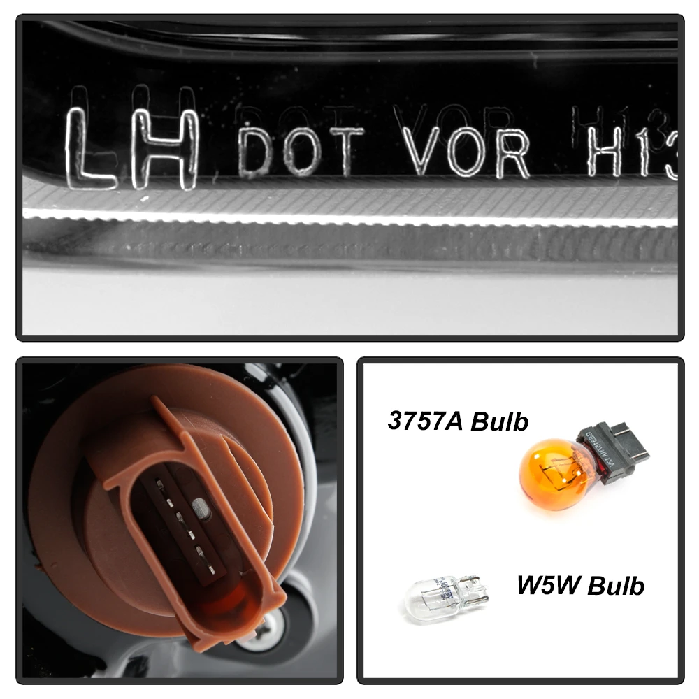 2009-2010 Focus Ford SE|SES Coupe W/ Black Trim Headlight Right Passenger Side 7 2009-2010 Focus Ford SE|SES Coupe W/ Black Trim Headlight Right Passenger Side - Image 7