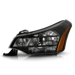 2009-2010 Ford Focus SE|SES Coupe W/ Black Trim Headlight Left Driver Side