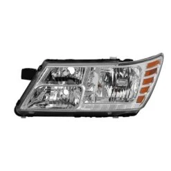 2009-2018 Dodge Journey Replacement Headlight With Chrome Trim - Driver Side Only