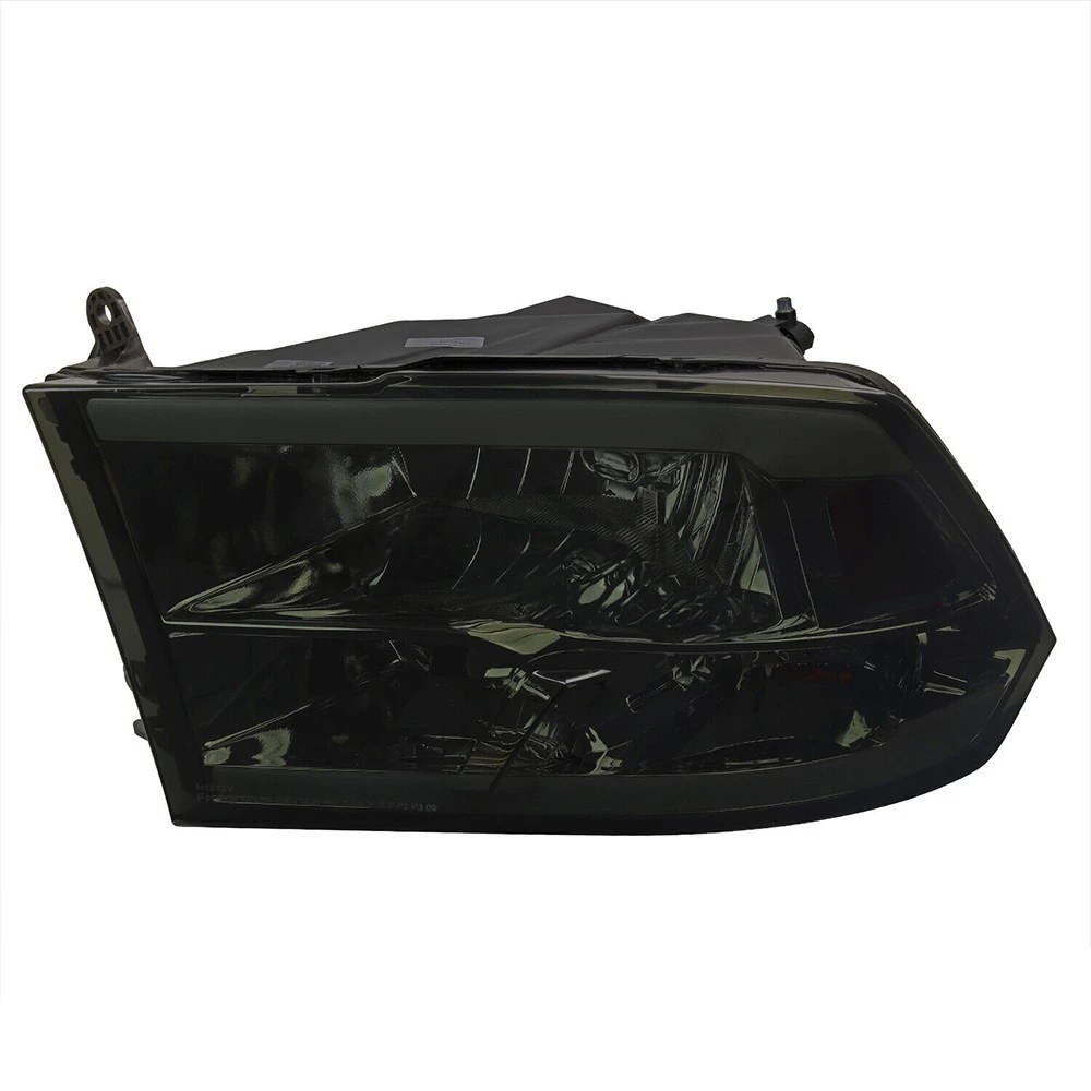 2009-2018 Dodge Ram 1500 2500 3500 LED Dual Bar Reflector Headlights - Smoked 5 2009-2018 Dodge Ram 1500 2500 3500 LED Dual Bar Reflector Headlights - Smoked - Image 5