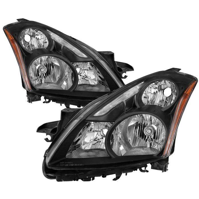 2010-2012 Nissan Altima 4DR Sedan JDM Style Headlights - Black 1 2010-2012 Nissan Altima 4DR Sedan JDM Style Headlights - Black