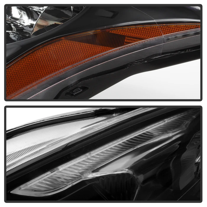 2010-2012 Nissan Altima 4DR Sedan JDM Style Headlights - Black 5 2010-2012 Nissan Altima 4DR Sedan JDM Style Headlights - Black - Image 5