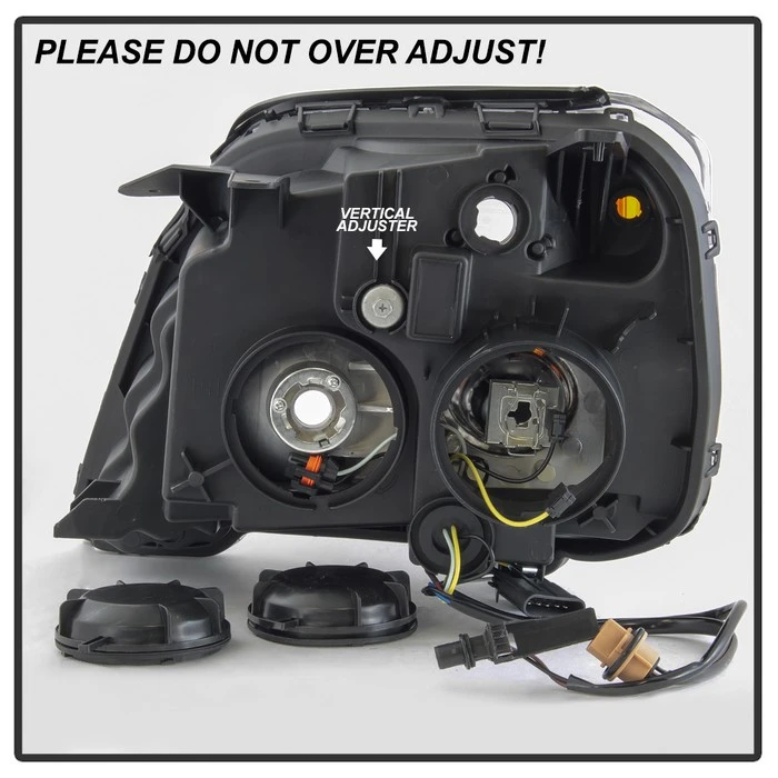 2010-2015 GMC Terrain Black Housing Headlights Headlamps Assembly Replacement 5 2010-2015 GMC Terrain Black Housing Headlights Headlamps Assembly Replacement - Image 5