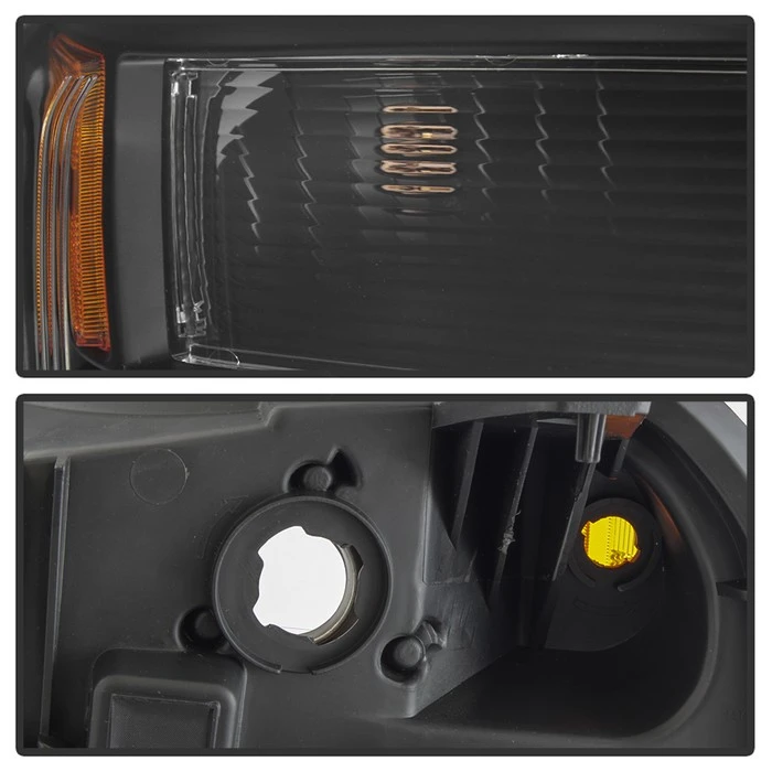 2010-2015 GMC Terrain Black Housing Headlights Headlamps Assembly Replacement 3 2010-2015 GMC Terrain Black Housing Headlights Headlamps Assembly Replacement - Image 3