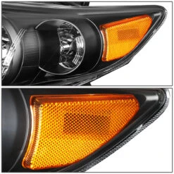 HID Combo 2011-13 Toyota Corolla Sedan Pair Of Headlight & Corner Light (Black Housing Amber Reflector) 13 HID Combo 2011-13 Toyota Corolla Sedan Pair Of Headlight & Corner Light (Black Housing Amber Reflector) -High-Efficiency Car Light Store 2011 13 toyota corolla sedan pair of headlight corner light black housing amber reflector 132