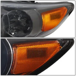 2011-13 Toyota Corolla Sedan Pair Of Headlight & Corner Light (Smoked Lens Amber Reflector) 13 2011-13 Toyota Corolla Sedan Pair Of Headlight & Corner Light (Smoked Lens Amber Reflector) -High-Efficiency Car Light Store 2011 13 toyota corolla sedan pair of headlight corner light smoked lens amber reflector 122