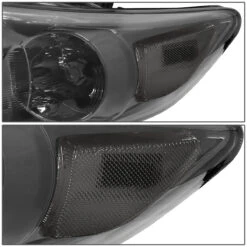 2011-13 Toyota Corolla Sedan Pair Of Headlight & Corner Light (Smoked Lens Clear Reflector) 13 2011-13 Toyota Corolla Sedan Pair Of Headlight & Corner Light (Smoked Lens Clear Reflector) -High-Efficiency Car Light Store 2011 13 toyota corolla sedan pair of headlight corner light smoked lens clear reflector 132