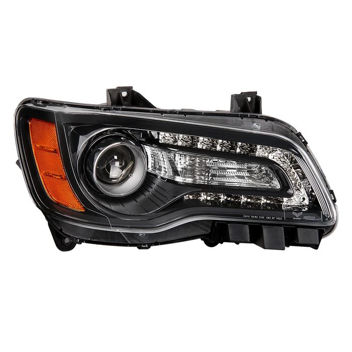 2011-2014 Chrysler 300 Halogen Only (Does Not Fit HID Models) Black Bezel Passenger Side Headlight -OEM Right 1 2011-2014 Chrysler 300 Halogen Only (Does Not Fit HID Models) Black Bezel Passenger Side Headlight -OEM Right