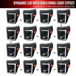 2011-2016 Ford F250/F350/F450 SuperDuty Headlights LED Tube Style - Black 12 2011-2016 Ford F250/F350/F450 SuperDuty Headlights LED Tube Style - Black -High-Efficiency Car Light Store 2011 2016 ford f250 f350 f450 superduty headlights led tube style black 98