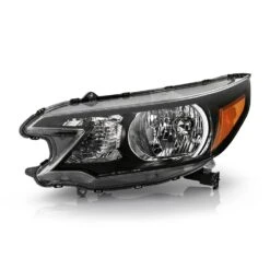 2012-2014 Honda CR-V CRV Black Headlight Headlamp Right Driver Side