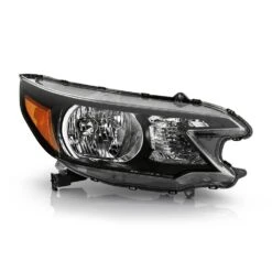 2012-2014 Honda CR-V CRV Black Headlight Headlamp Right Passenger Side