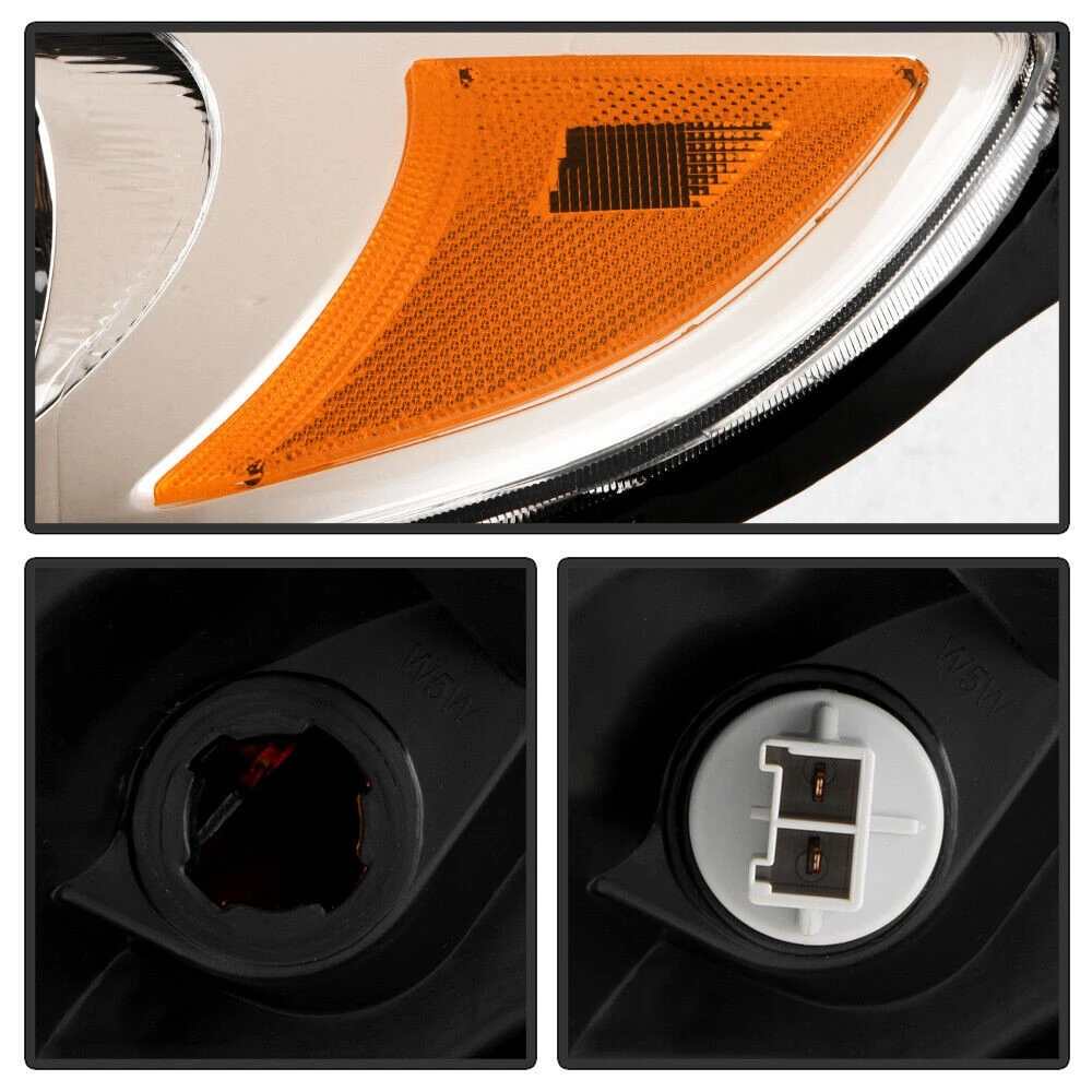 2012-2014 Nissan Versa 4-Door Sedan OE-Style Reflector Driver Side Headlight 5 2012-2014 Nissan Versa 4-Door Sedan OE-Style Reflector Driver Side Headlight - Image 5