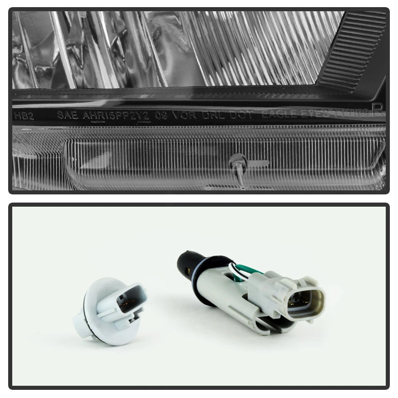 2012-2015 Toyota Tacoma Pickup Replacement Crystal Headlights - Black 5 2012-2015 Toyota Tacoma Pickup Replacement Crystal Headlights - Black - Image 5