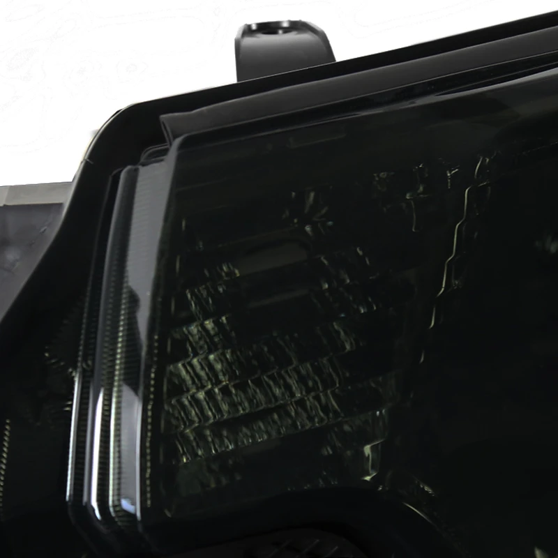 2012-2015 Toyota Tacoma Pickup Replacement Crystal Headlights - Smoked 3 2012-2015 Toyota Tacoma Pickup Replacement Crystal Headlights - Smoked - Image 3