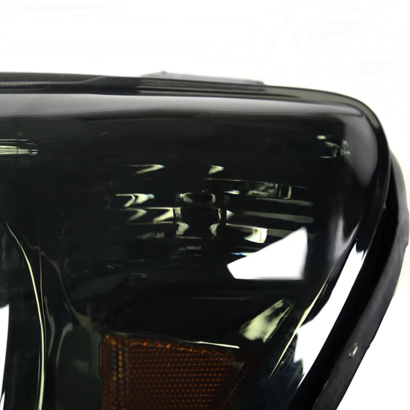 2012-2015 Toyota Tacoma Pickup Replacement Crystal Headlights - Smoked 4 2012-2015 Toyota Tacoma Pickup Replacement Crystal Headlights - Smoked - Image 4