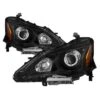 2013-15 Nissan Altima Sedan 4DR Projector Headlights - Black