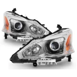 2013-15 Nissan Altima Sedan 4DR Projector Headlights - Chrome